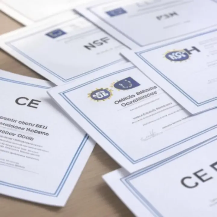 Dokumenty certyfikacyjne i atesty jakości filtrów wody Pure Water IO