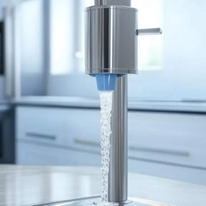 Nowoczesny system filtracji wody Pure Water IO zamontowany w kuchni