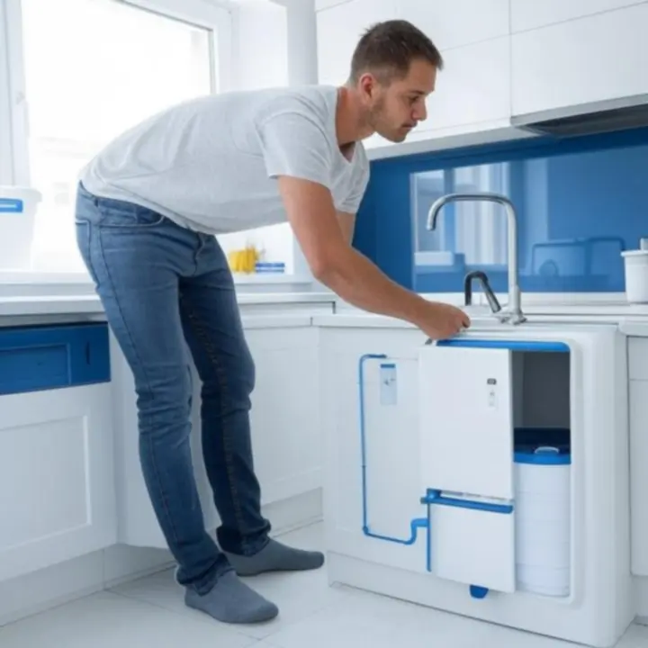 Schemat krok po kroku instalacji domowego systemu filtracji wody