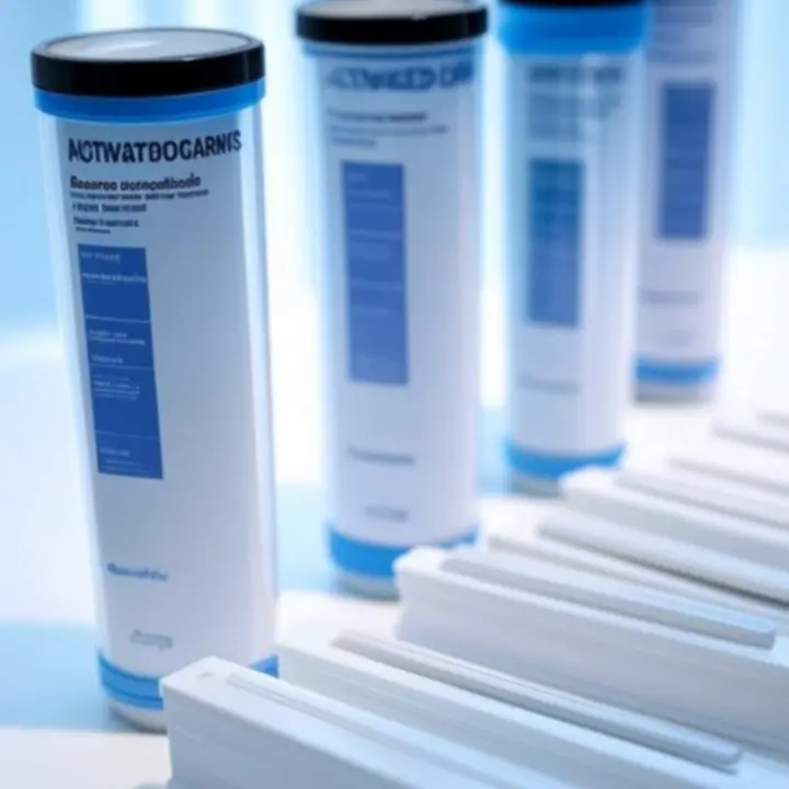 Różne typy wkładów filtracyjnych do wody